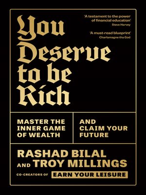 cover image of You Deserve to Be Rich